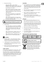 Preview for 5 page of TESY CN205EASLFR Important Usage Instructions