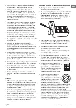 Предварительный просмотр 3 страницы TESY CN214ZF Usage And Storage Instructions