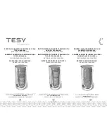 TESY EV 12 S 800 Manual предпросмотр