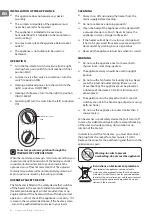 Preview for 4 page of TESY HL-222H PTC Usage And Storage Instructions