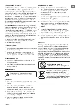 Preview for 5 page of TESY HL-254V PTC Usage And Storage Instructions