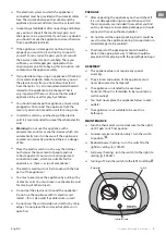 Preview for 3 page of TESY HL-261V PTC Usage And Storage Instructions