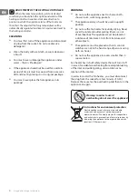 Preview for 4 page of TESY HL-261V PTC Usage And Storage Instructions