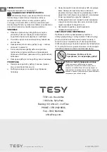 Preview for 42 page of TESY HL-830V PTC Usage And Storage Instructions