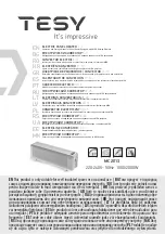 TESY HV2001D Operation And Storage Manual preview