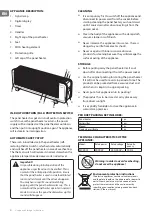 Предварительный просмотр 4 страницы TESY HV2001D Operation And Storage Manual