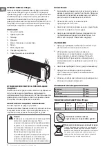 Предварительный просмотр 8 страницы TESY HV2001D Operation And Storage Manual