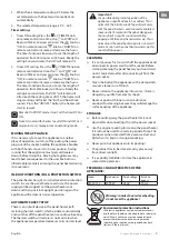 Preview for 5 page of TESY MC 20112 Operation And Storage Manual