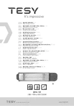 Preview for 1 page of TESY QH04 120 Usage And Safety Instructions