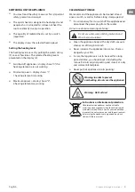 Preview for 5 page of TESY QH04 120 Usage And Safety Instructions