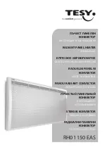 TESY RH01 150 EAS User Manual preview