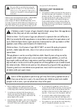 Preview for 3 page of TESY WFE200SREL Installation, Operation And Storage Manual