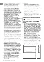 Preview for 44 page of TESY WFE200SREL Installation, Operation And Storage Manual