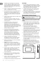 Preview for 48 page of TESY WFE200SREL Installation, Operation And Storage Manual