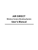 Предварительный просмотр 1 страницы Tether Tools AIR DIRECT User Manual