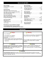 Preview for 2 page of Teton Grill 720-0430 Use And Care Manual