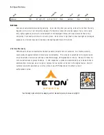 Предварительный просмотр 2 страницы Teton Grill Sports Manual