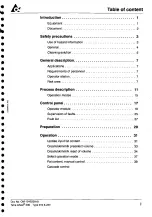 Preview for 3 page of Tetra Pak Alfast 200 Series Operation Manual