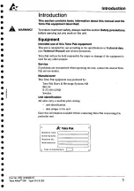 Preview for 5 page of Tetra Pak Alfast 200 Series Operation Manual