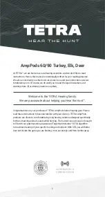 Preview for 1 page of Tetra AmpPods 60 Manual