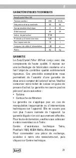 Preview for 31 page of Tetra EasyCrystal Filter 100 Instruction Manual