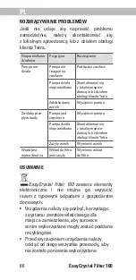 Preview for 86 page of Tetra EasyCrystal Filter 100 Instruction Manual