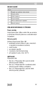 Preview for 91 page of Tetra EasyCrystal Filter 100 Instruction Manual