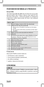 Preview for 71 page of Tetra EasyCrystal FilterBox 600 Instruction Manual