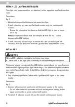 Preview for 10 page of Tetra LightWave Complete Set 1140 Instruction Manual