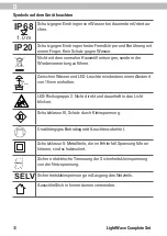 Preview for 18 page of Tetra LightWave Complete Set 1140 Instruction Manual