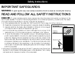 Preview for 2 page of Tetrafauna ReptoHeat Safety Instructions And User Manual