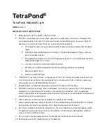 TetraPond 19765-00 Instruction Manual preview