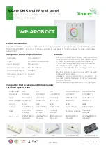 TEUCER WP-4RGBCCT Quick Start Manual preview