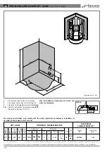 Preview for 1 page of Teuco 220M Pre-Installation Card