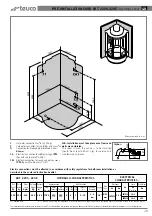 Preview for 2 page of Teuco 220M Pre-Installation Card