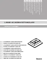 Preview for 1 page of Teuco ACCADEMIA RETTANGOLARE Series Assembly Instructions Manual