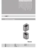 Teuco K150:K151 Assembly Instructions Manual предпросмотр