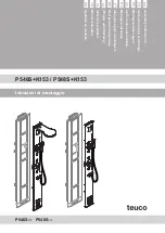 Preview for 1 page of Teuco P546S Series Assembly Instructions Manual