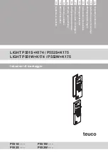 Teuco P551S Series Assembly Instructions Manual preview