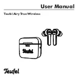 Предварительный просмотр 1 страницы Teufel Airy True Wireless User Manual