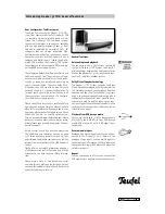 Preview for 5 page of Teufel Cinebar 51 THX Technical Specifications And Operating Instructions