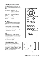 Предварительный просмотр 21 страницы Teufel Cinebar Trios Technical Description And User Manual