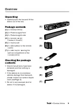 Предварительный просмотр 9 страницы Teufel Cinebar Ultima Technical Description And User Manual