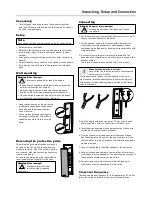 Предварительный просмотр 3 страницы Teufel CL 250 C Technical Description And Operating Instructions