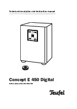 Teufel CM 2014 SW Technical Description And Instruction Manual preview