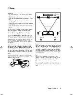 Предварительный просмотр 5 страницы Teufel Columa 200 Technical Description And Operating Instructions