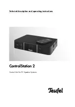 Preview for 18 page of Teufel Concept E 100 Technical Specifications And Operating Instructions