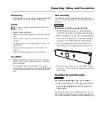 Preview for 5 page of Teufel H 600 CF Instruction Manual