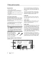 Предварительный просмотр 8 страницы Teufel IP 40 CR Technical Description And Operating Instructions