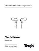 Teufel iTeufel Move Technical Description And Operating Instructions preview